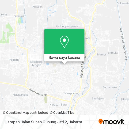 Peta Harapan Jalan Sunan Gunung Jati 2