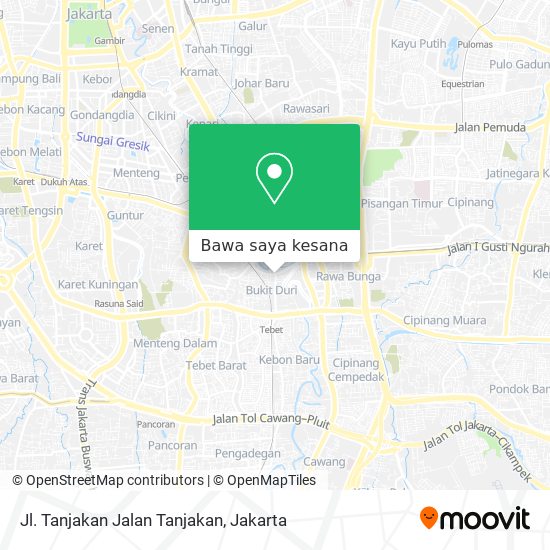 Peta Jl. Tanjakan Jalan Tanjakan