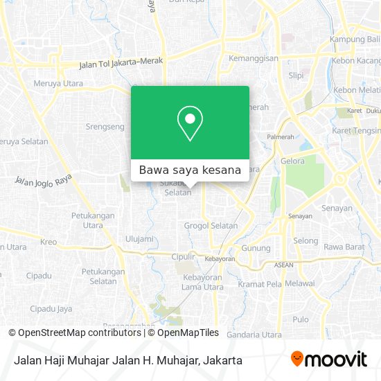 Peta Jalan Haji Muhajar Jalan H. Muhajar