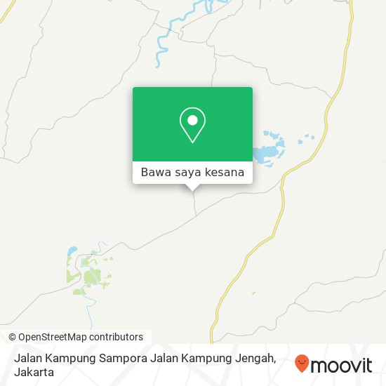 Peta Jalan Kampung Sampora Jalan Kampung Jengah, Serang Baru