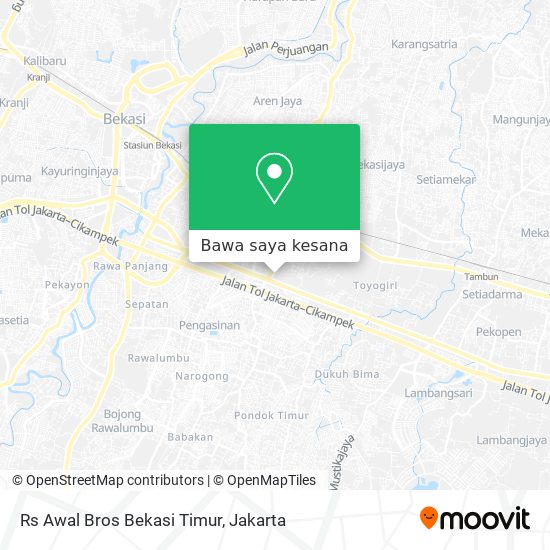 Peta Rs Awal Bros Bekasi Timur