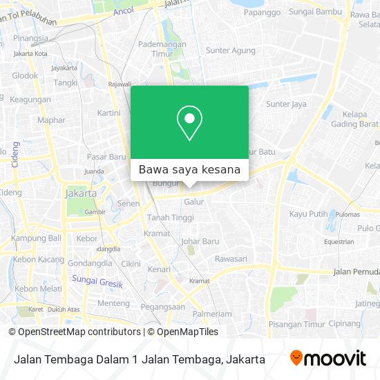 Peta Jalan Tembaga Dalam 1 Jalan Tembaga