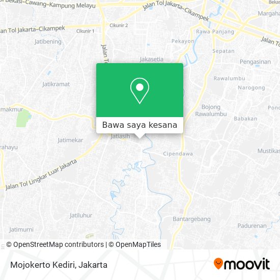 Peta Mojokerto Kediri