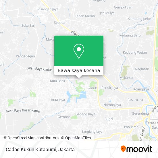 Peta Cadas Kukun Kutabumi