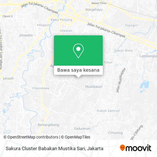 Peta Sakura Cluster Babakan Mustika Sari