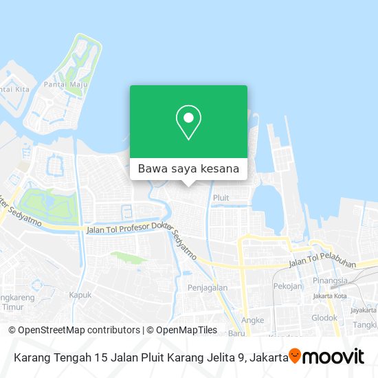 Peta Karang Tengah 15 Jalan Pluit Karang Jelita 9