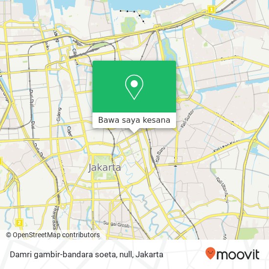 Peta Damri gambir-bandara soeta, null