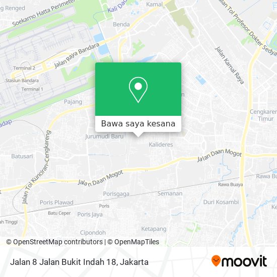 Peta Jalan 8 Jalan Bukit Indah 18