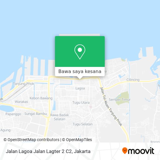 Peta Jalan Lagoa Jalan Lagter 2 C2