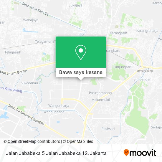 Peta Jalan Jababeka 5 Jalan Jababeka 12