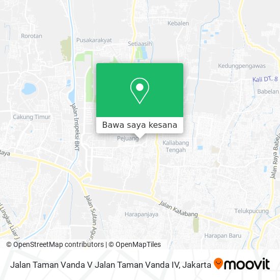 Peta Jalan Taman Vanda V Jalan Taman Vanda IV