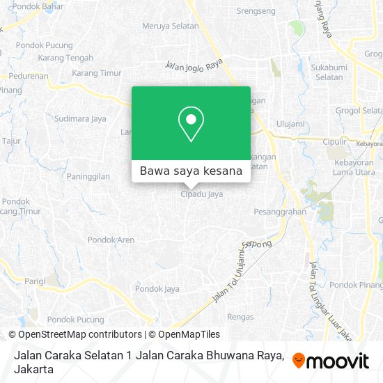 Peta Jalan Caraka Selatan 1 Jalan Caraka Bhuwana Raya