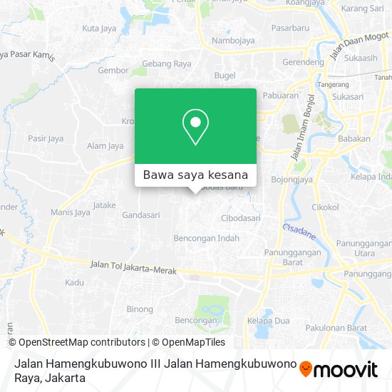Peta Jalan Hamengkubuwono III Jalan Hamengkubuwono Raya