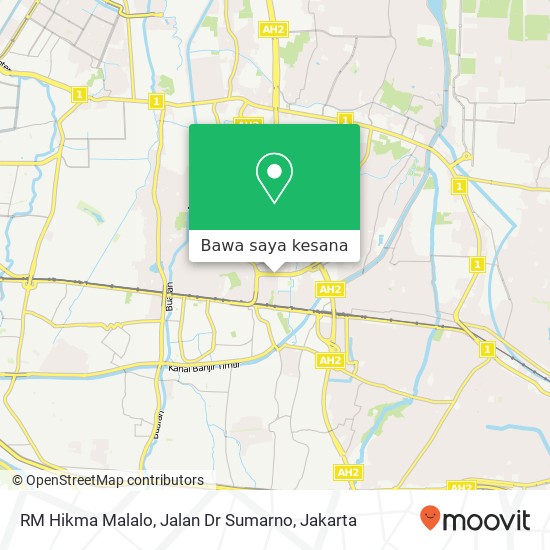 Peta RM Hikma Malalo, Jalan Dr Sumarno