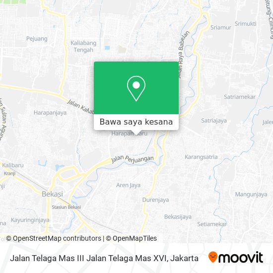 Peta Jalan Telaga Mas III Jalan Telaga Mas XVI