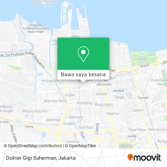Peta Dokter Gigi Suherman