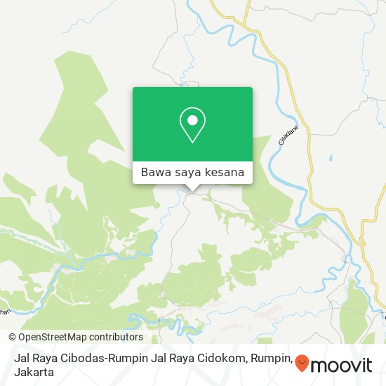 Peta Jal Raya Cibodas-Rumpin Jal Raya Cidokom, Rumpin