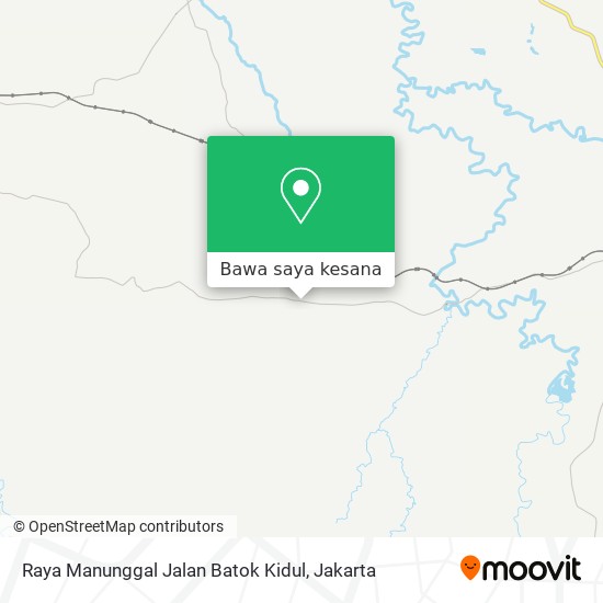 Peta Raya Manunggal Jalan Batok Kidul