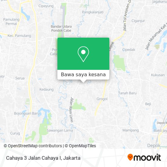 Peta Cahaya 3 Jalan Cahaya I