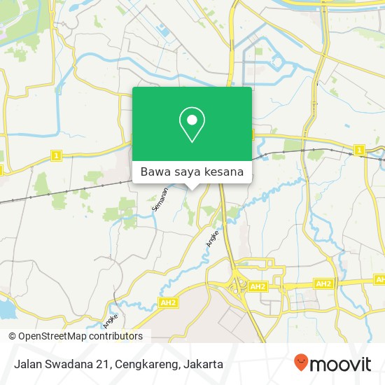 Peta Jalan Swadana 21, Cengkareng