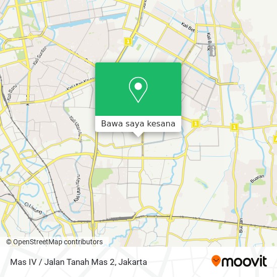 Peta Mas IV / Jalan Tanah Mas 2