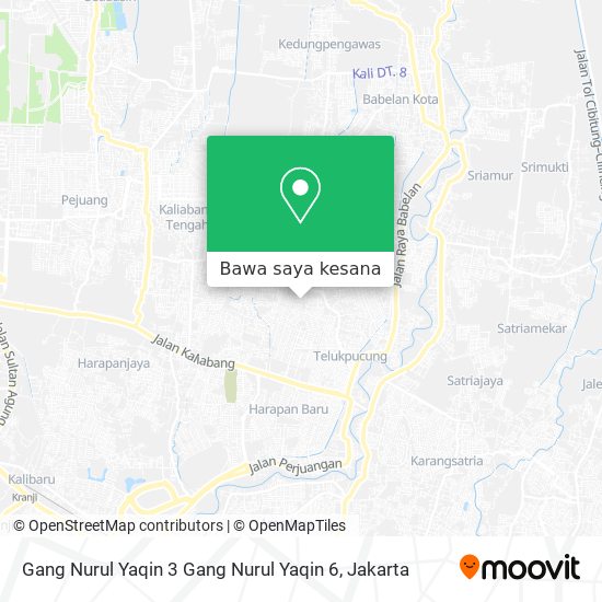 Peta Gang Nurul Yaqin 3 Gang Nurul Yaqin 6