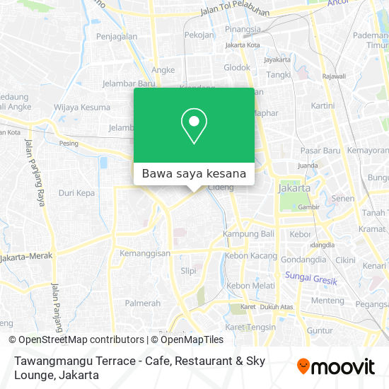 Peta Tawangmangu Terrace - Cafe, Restaurant & Sky Lounge