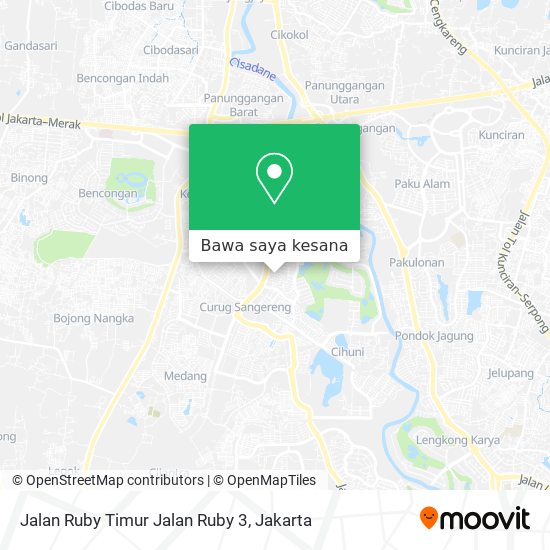 Peta Jalan Ruby Timur Jalan Ruby 3