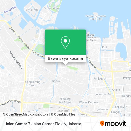 Peta Jalan Camar 7 Jalan Camar Elok 6