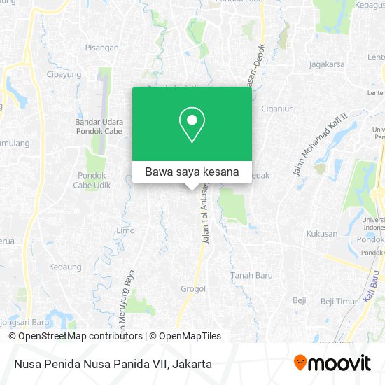 Peta Nusa Penida Nusa Panida VII