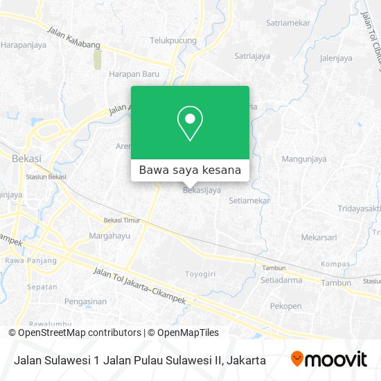 Peta Jalan Sulawesi 1 Jalan Pulau Sulawesi II