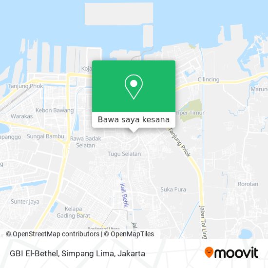 Peta GBI El-Bethel, Simpang Lima