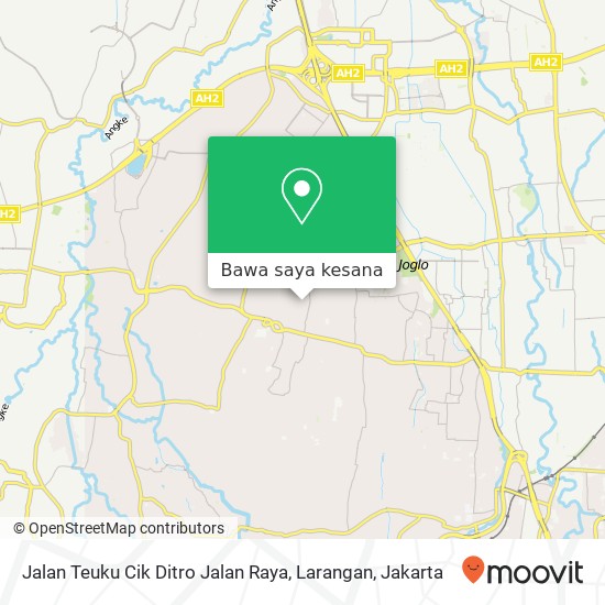 Peta Jalan Teuku Cik Ditro Jalan Raya, Larangan