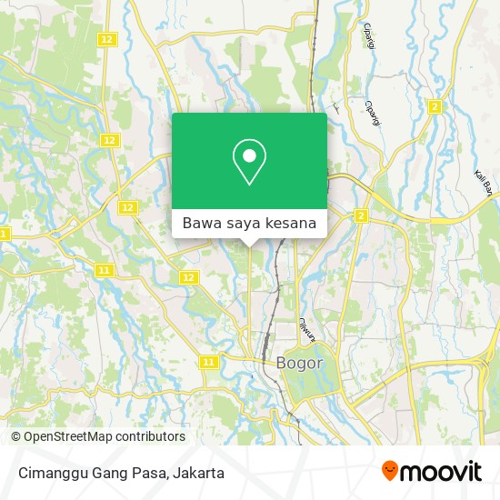 Peta Cimanggu Gang Pasa