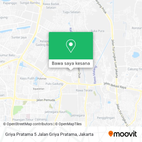 Peta Griya Pratama 5 Jalan Griya Pratama