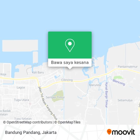 Peta Bandung Pandang