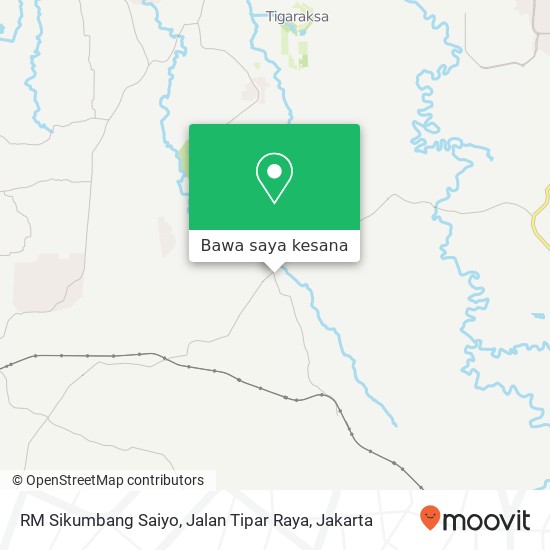 Peta RM Sikumbang Saiyo, Jalan Tipar Raya