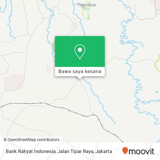 Peta Bank Rakyat Indonesia, Jalan Tipar Raya