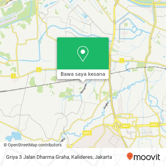 Peta Griya 3 Jalan Dharma Graha, Kalideres