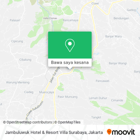 Peta Jambuluwuk Hotel & Resort Villa Surabaya