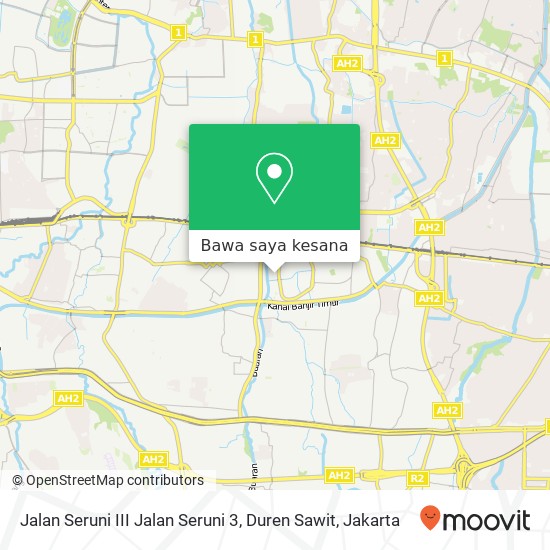 Peta Jalan Seruni III Jalan Seruni 3, Duren Sawit