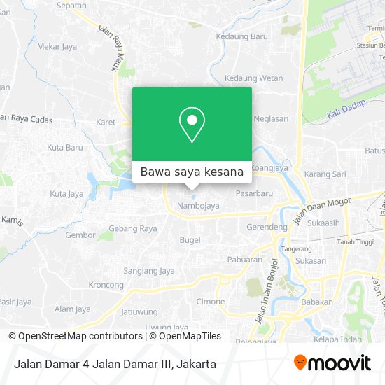 Peta Jalan Damar 4 Jalan Damar III