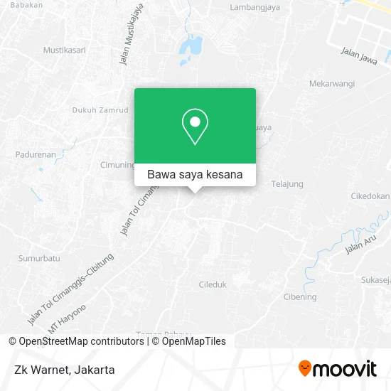Peta Zk Warnet
