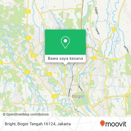 Peta Bright, Bogor Tengah 16124