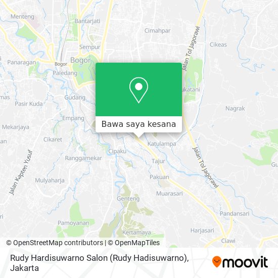 Peta Rudy Hardisuwarno Salon (Rudy Hadisuwarno)