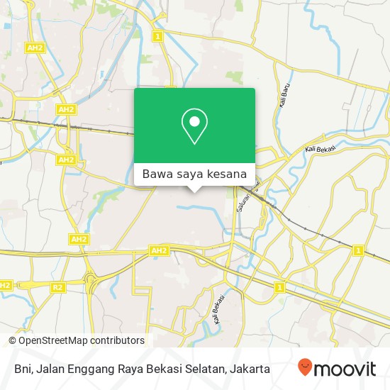 Peta Bni, Jalan Enggang Raya Bekasi Selatan