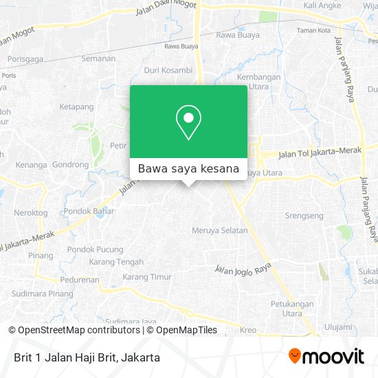 Peta Brit 1 Jalan Haji Brit