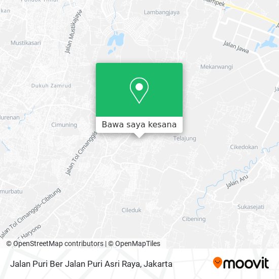 Peta Jalan Puri Ber Jalan Puri Asri Raya