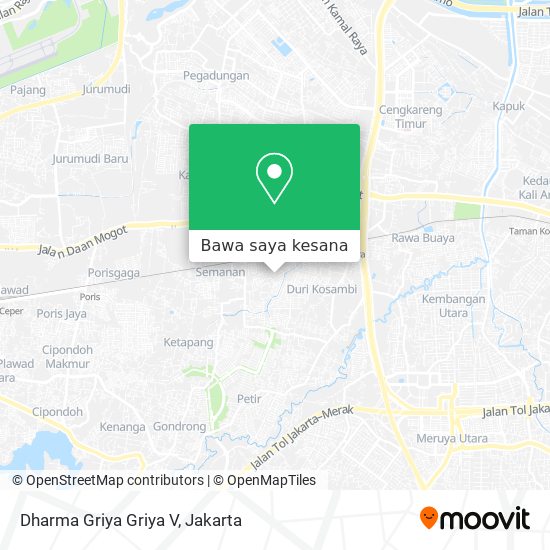 Peta Dharma Griya Griya V
