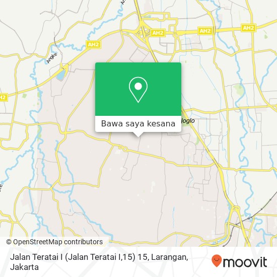 Peta Jalan Teratai I (Jalan Teratai I,15) 15, Larangan